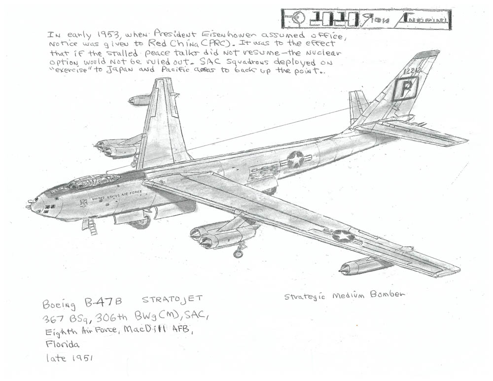 367 BSq, 306th BWq (M), SAC, Eighth Air Force, MacDill AFB, Florida, late 1961