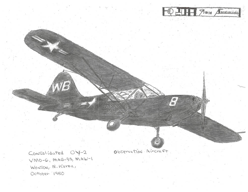 VMO-6, MAG-33, MAW-1 WONSON, N.Korea, October 1950