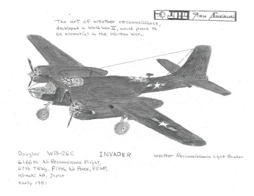 6166th Ain Reconnaissance Flight, 67th TRWg, Fifth Air Force, FEAF, Komak@AB, Japan early 1951