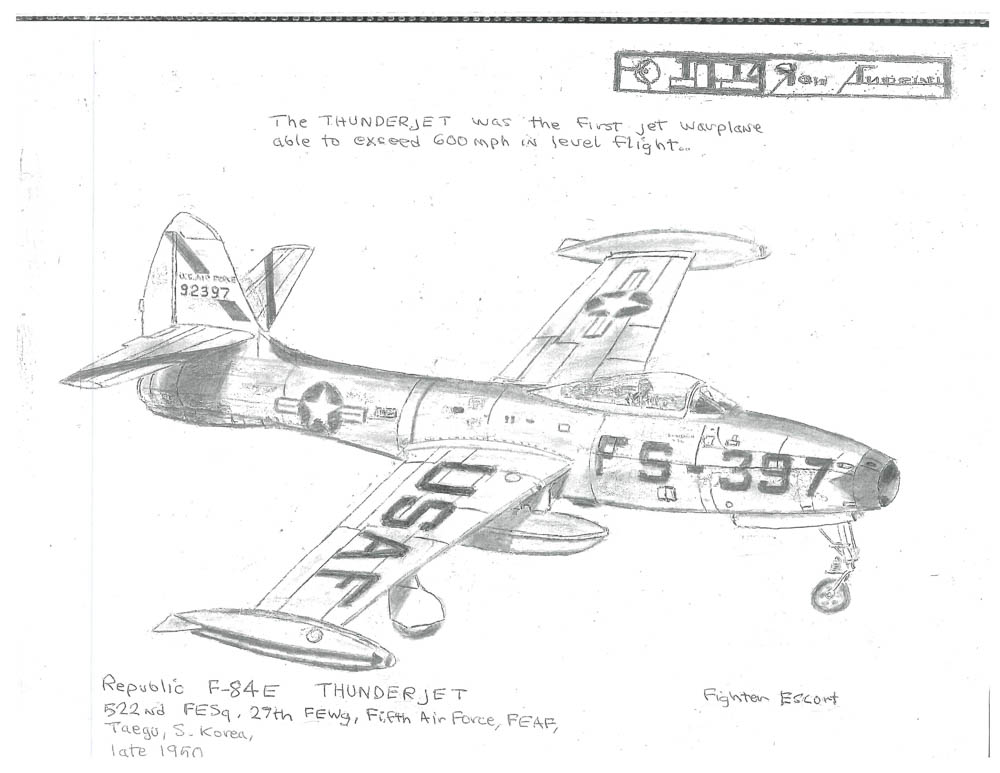 522Nd FESq, 27th FEWq, Fifth Air Force, FEAR, Taegu, S. Korea, late 1950