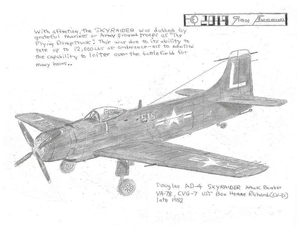 VA-78, CVG-7 USS BON Homme Richard (CV-31) late 1952