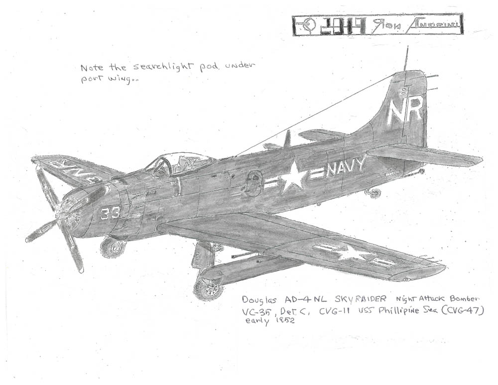 VC-35, Der C, CVG-11 Uss Phillipine Sea (CVG-47) early 1952