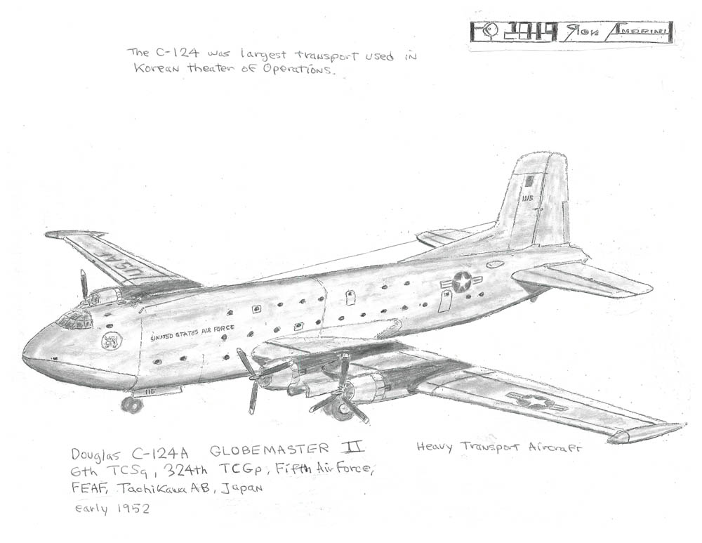 6th TCSq, 324th TCGp, Fifth Air Force, FEAF, Tachikawa AB, Japan Early 1952