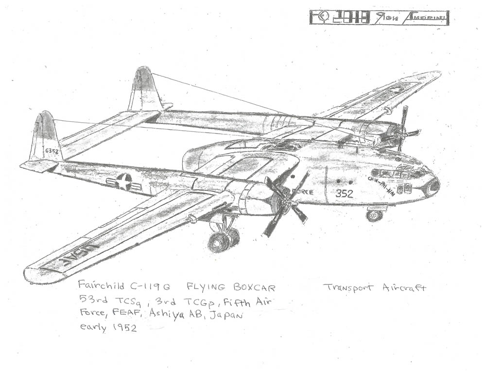 63 TCS, 403rd TCGP, Fifth Air Force, FEAF, Kimpo AB, S. Korea, late 1952