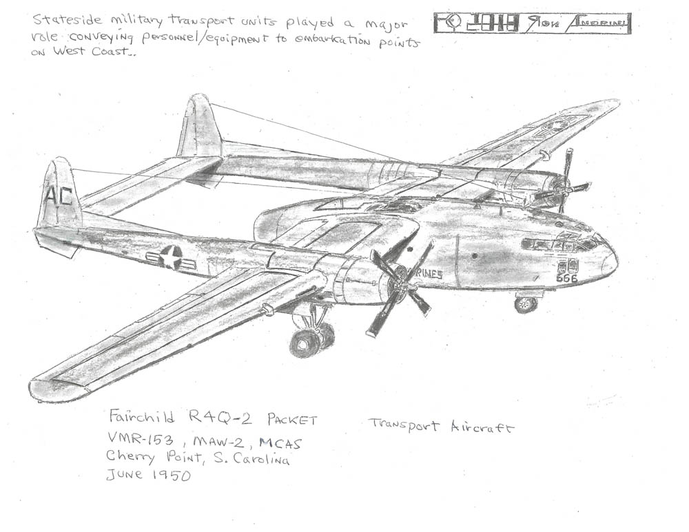 VMR-153 MAW-2, MCAS Cherry Point, S. Carolina, June 1950