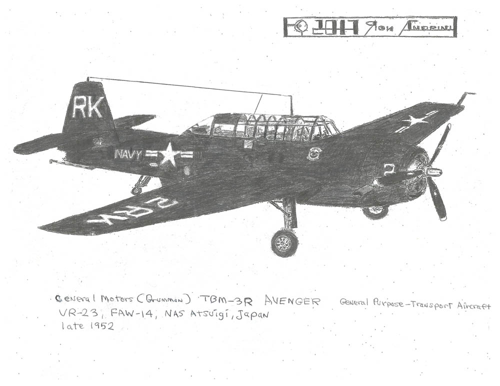 Purpose-Transport Aircraft) VR-23, FAW-14, NAS Atsuigi, Japan late 1952