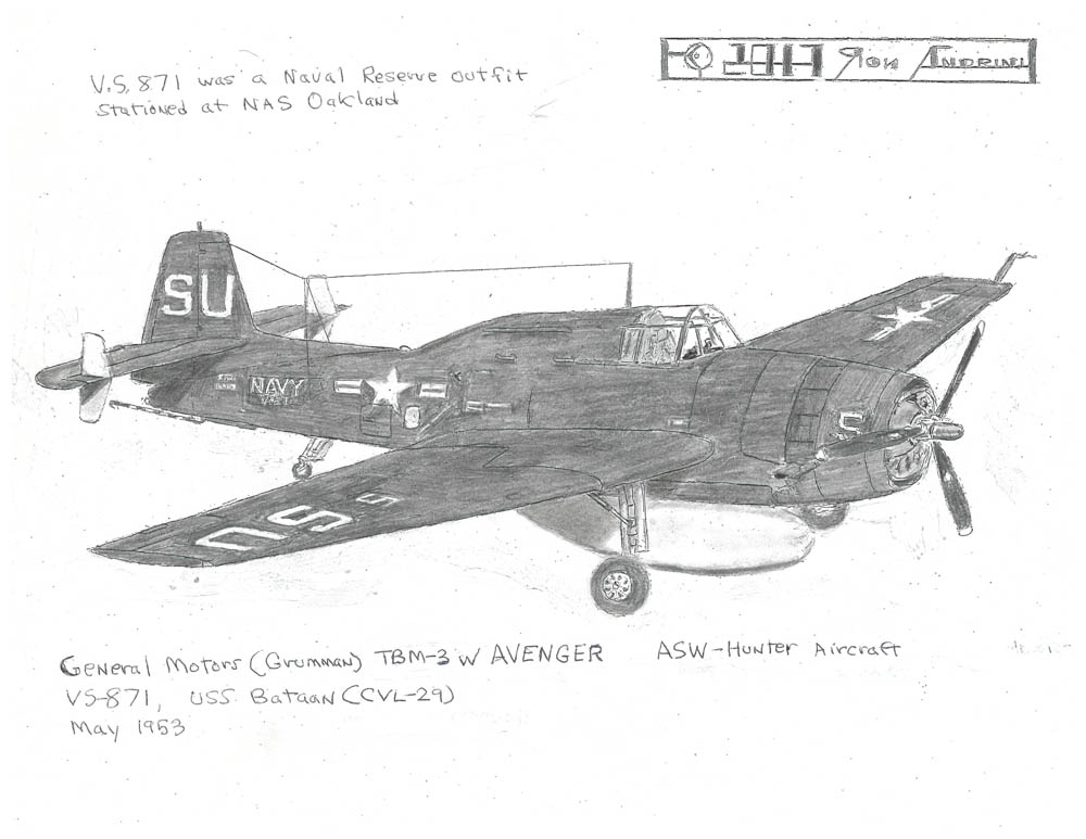 VS-871, USS Bataan CCVL-29) May 1953