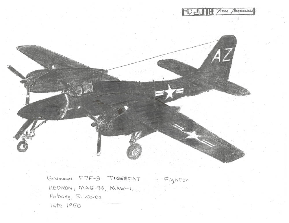 HEDRON, MAG-33, MAW-1, Pohang, S. Korea late 1950