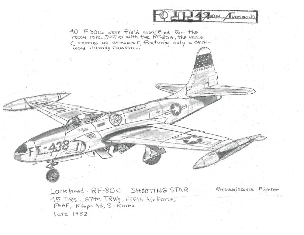 45 TRS, 67th TRWg, Fifth Air Force, FEAF, Kimpo AB, S. Korea late 1952