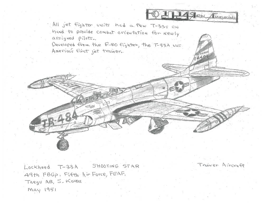 49th FBGP, Fifth Air Force, FEAF, Taegu AB, S. Korea May. 1951