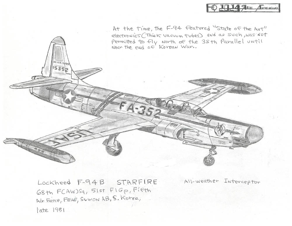 68th FCAWJSq, 51st FIGP, Fifth Air Force, FEAF, SUWON AB, S. Korea, late 1951
