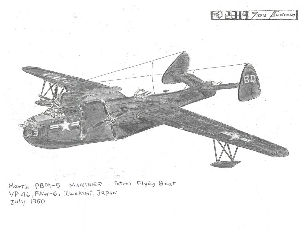 VP-46, FAW-6, Iwakuni, Japan July 1950