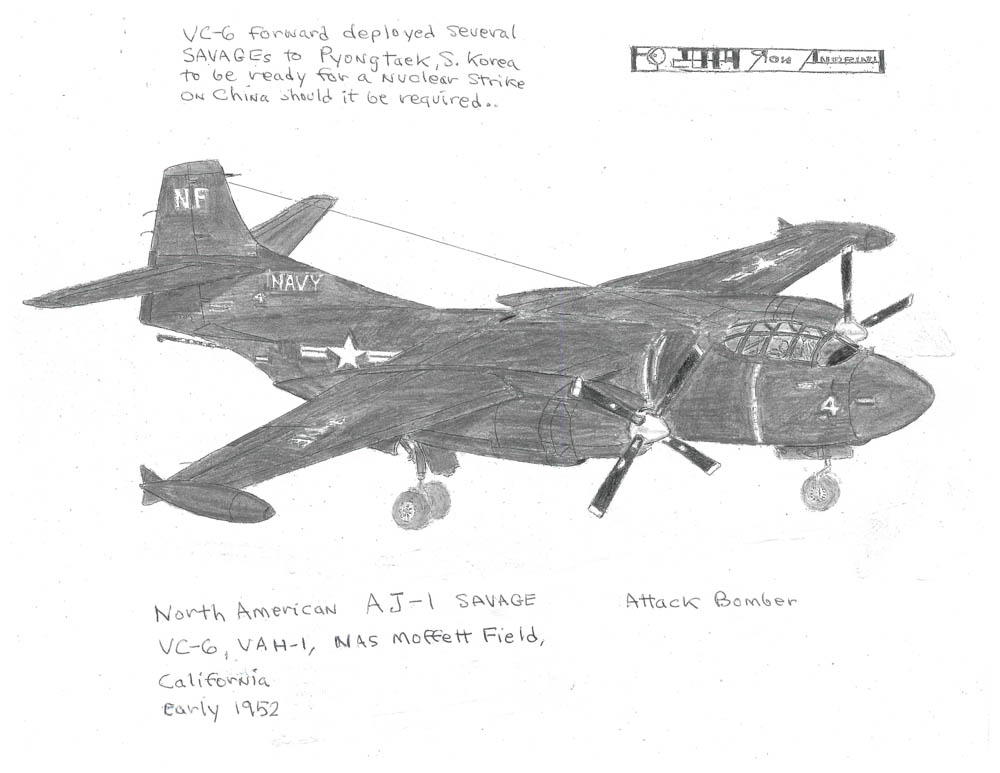 VC-6, VAH-1, NAS Moffett Field, California early 1952