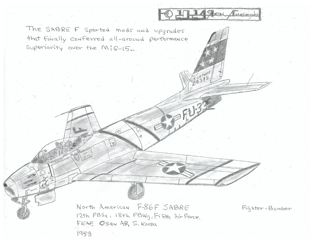 12th FBSq, 18th FBWg, Fifth Air Force, FEAF, OSan AB, S. Korea 1953