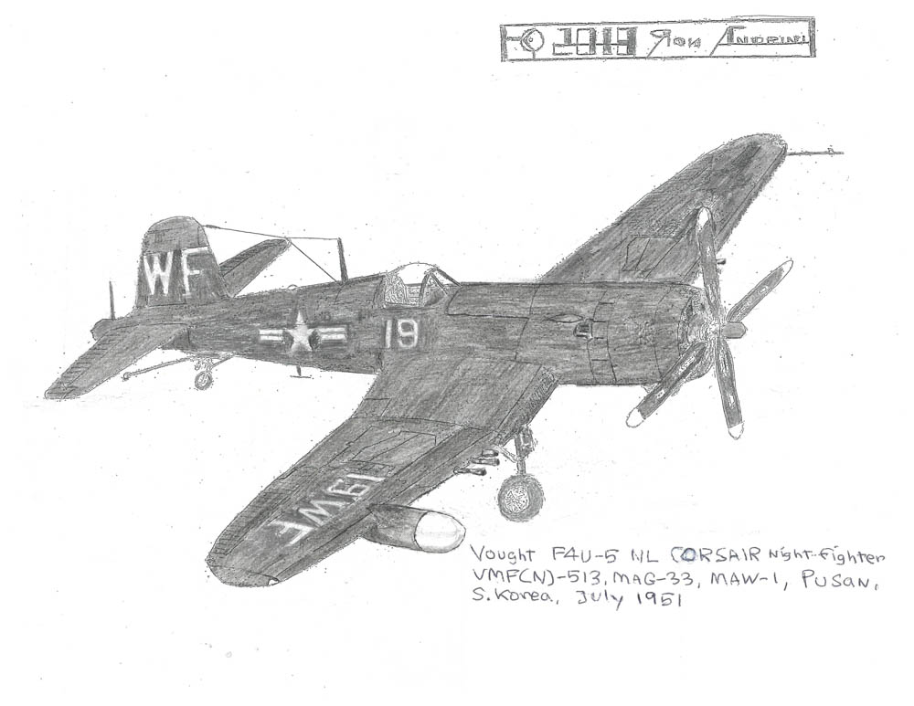VMF(N)-513, MAG-33, MAW-1, Pusan, S.Korea, July 1951