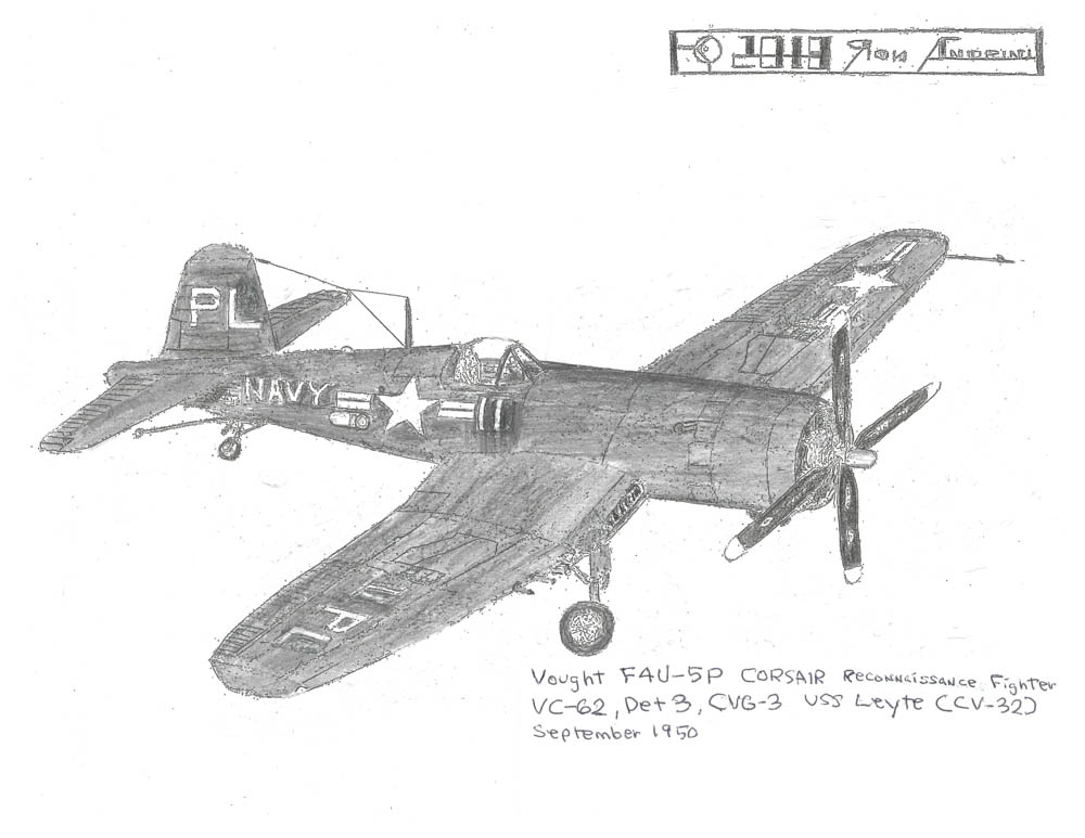 VC-62, Det 3, CVG-3 USS Leyte (CV-32) September 1950