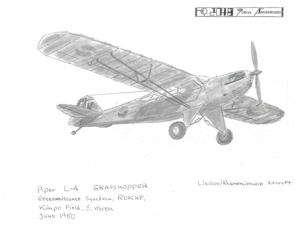 Reconnaissance Squadron, ROKAF, Kimpo Field, S. Korea June 1950