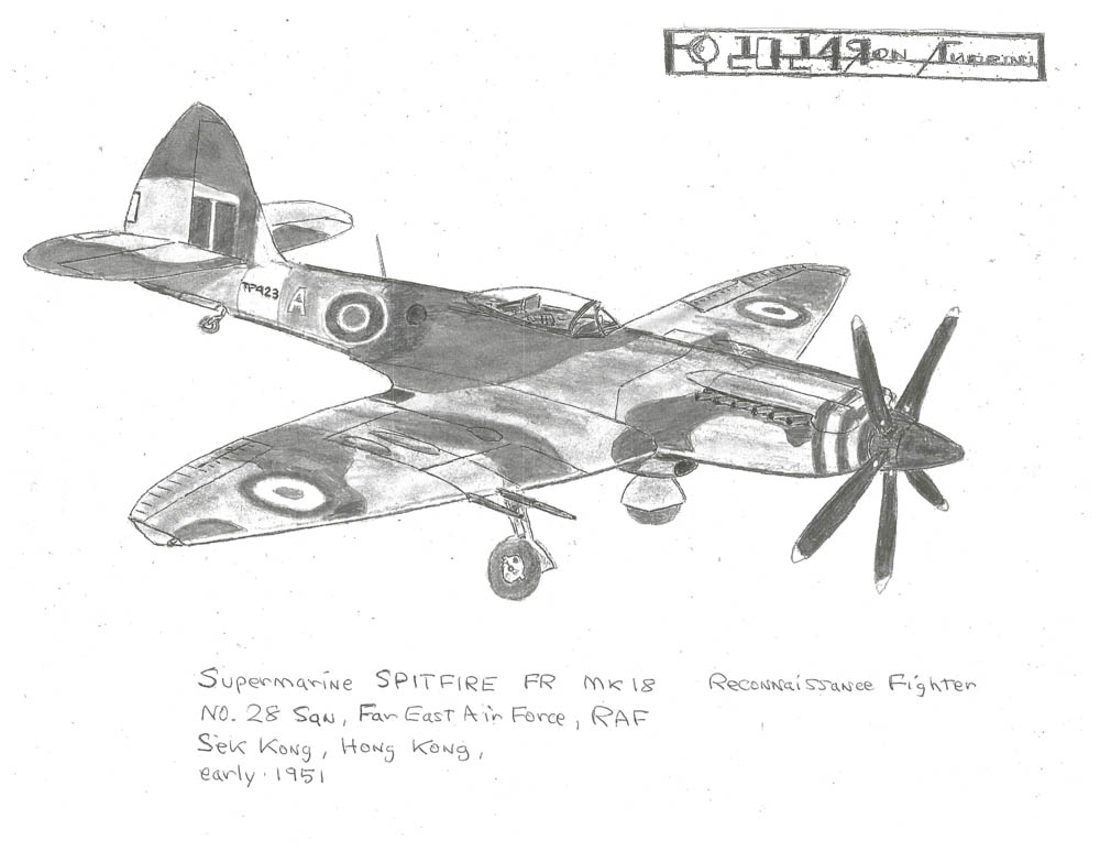 NO. 28 Sqn, Far East A in Force, RAF Sek Kong, Hong Kong, early 1951