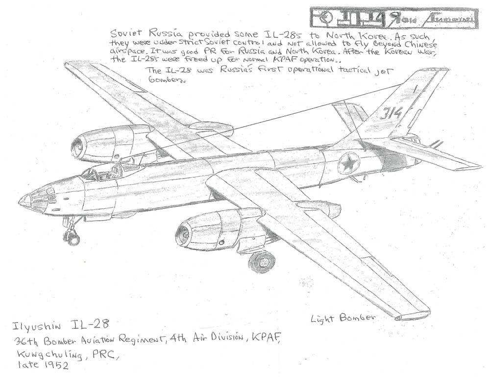 One fo the first modern jet bombers