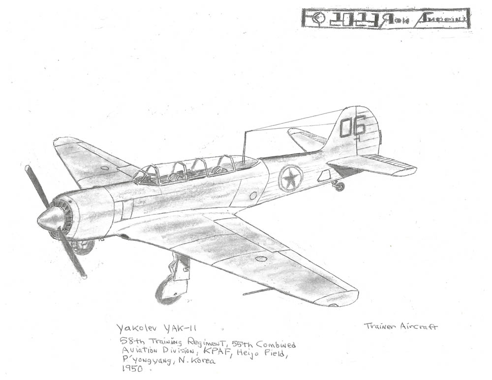 58th Training Regiment, 55th Combined Aviation Division, KPAF, Heijo Field, Pyongyang, N. Korea 1950